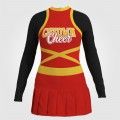 youth blue cheerleading costume  red