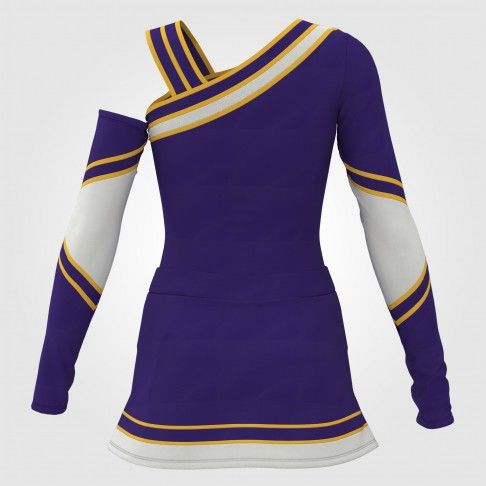 cheap sideline cheerleading uniforms purple 1