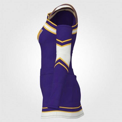 cheap sideline cheerleading uniforms purple 2