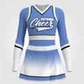 hot cheerleading dance uniforms blue