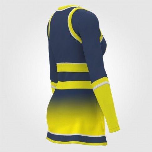 hot cheerleading dance uniforms yellow 4