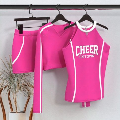 create cheer uniforms package pink 5