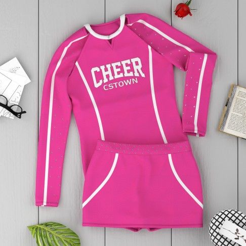 create cheer uniforms package pink 6