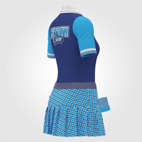 red sideline cheer apparel blue 4