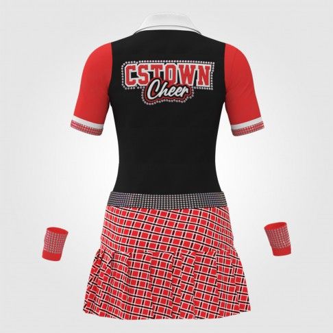 red sideline cheer apparel red 1