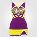 best sideline cheerleading uniforms purple