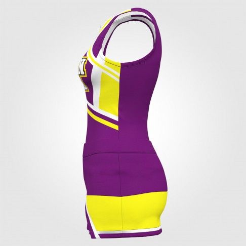 best sideline cheerleading uniforms purple 2