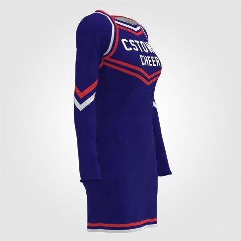 green sideline cheerleading outfits blue 3