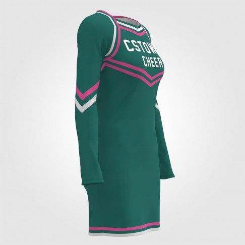 green sideline cheerleading outfits green 3