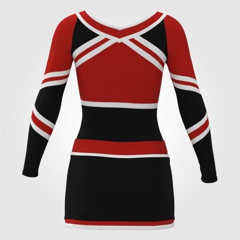 simple cheap sideline costumes red 1