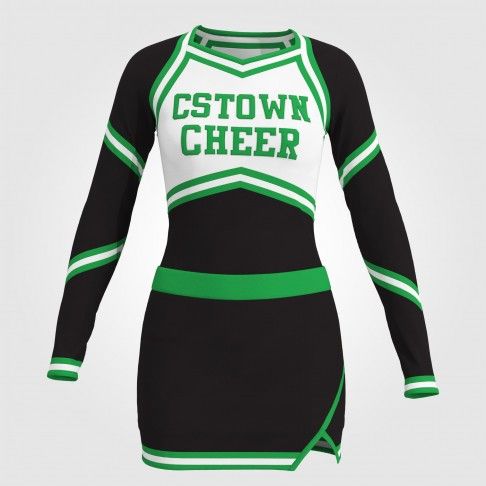 all star real sideline cheer uniforms black 0