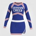 all star real sideline cheer uniforms blue