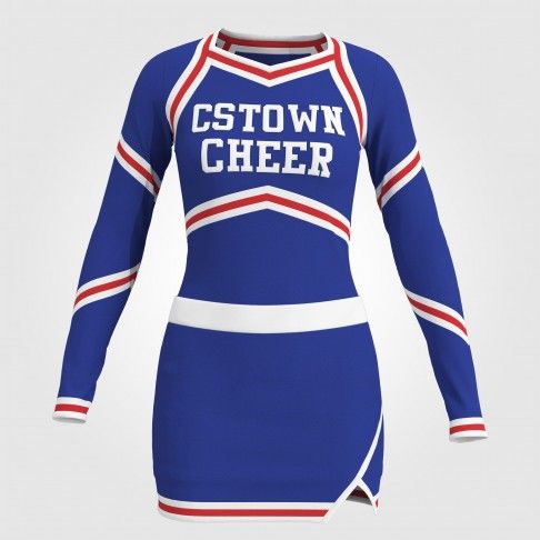 all star real sideline cheer uniforms blue 0