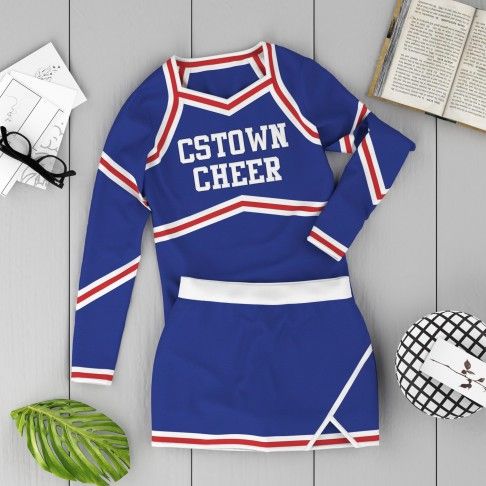 all star real sideline cheer uniforms blue 6