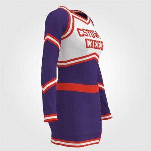 all star real sideline cheer uniforms purple 3