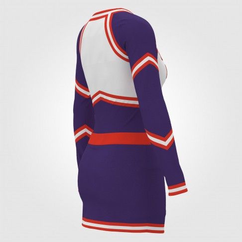 all star real sideline cheer uniforms purple 4