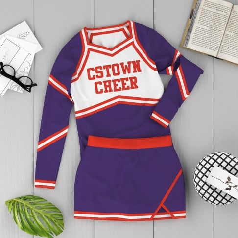 all star real sideline cheer uniforms purple 6