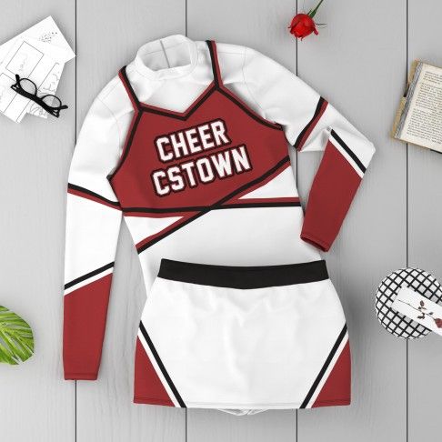 youth competition cheer apparel red 6