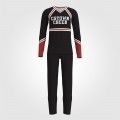 male cheerleader outfit black