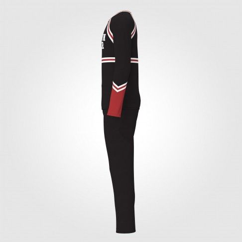 male cheerleader outfit black 2