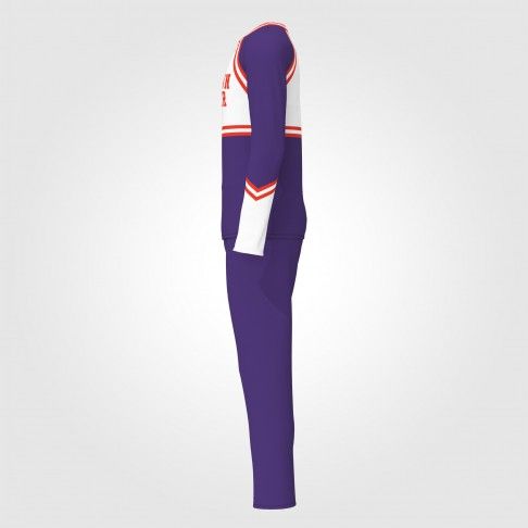 male cheerleader outfit purple 2