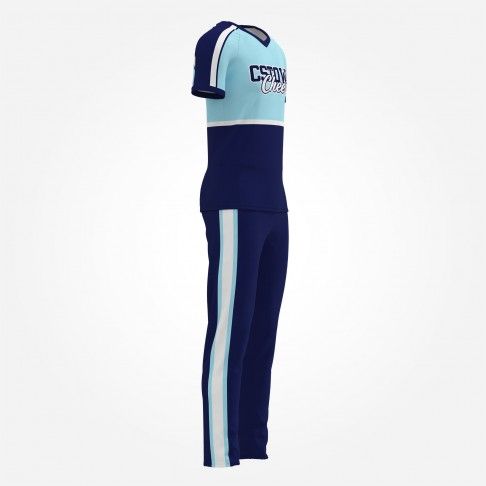 male cheerleader outfit blue 3