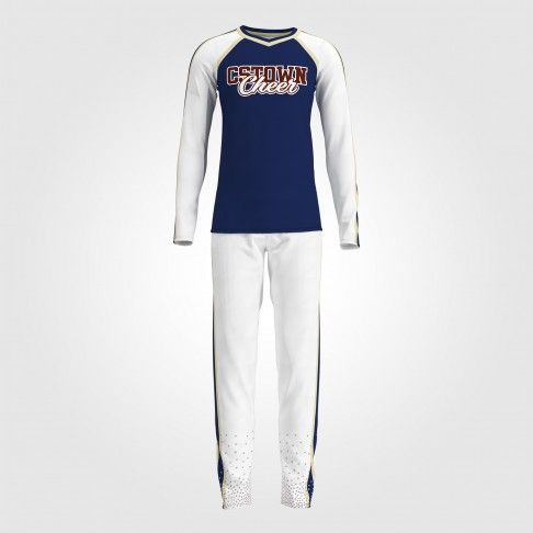 male cheerleader outfit blue 0