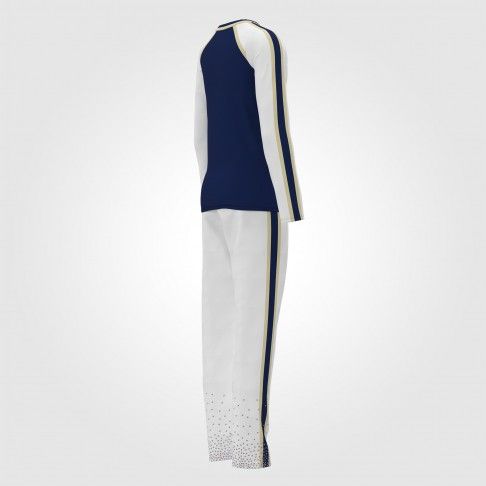 male cheerleader outfit blue 4