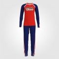 male cheerleader outfit red