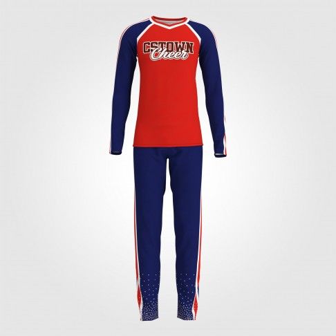 male cheerleader outfit red 0